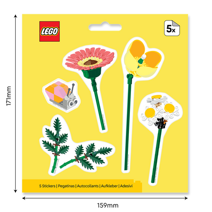 LEGO® Botanicals™ Klistermærkesæt