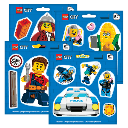 LEGO® City Klistermærkesæt