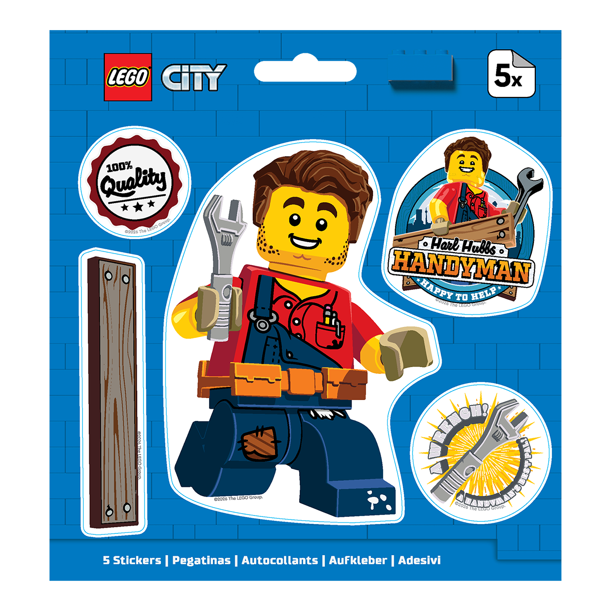 LEGO® City Klistermærkesæt