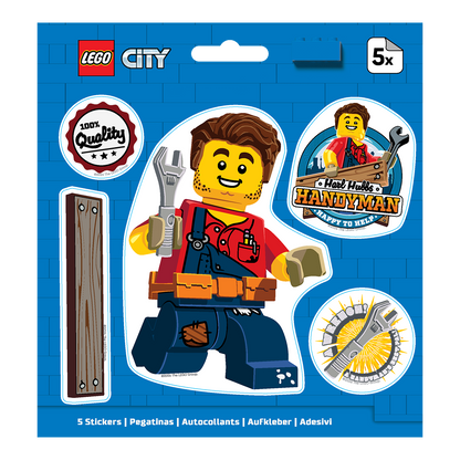 LEGO® City Klistermærkesæt