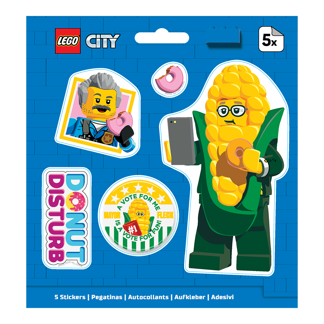 LEGO® City Klistermærkesæt