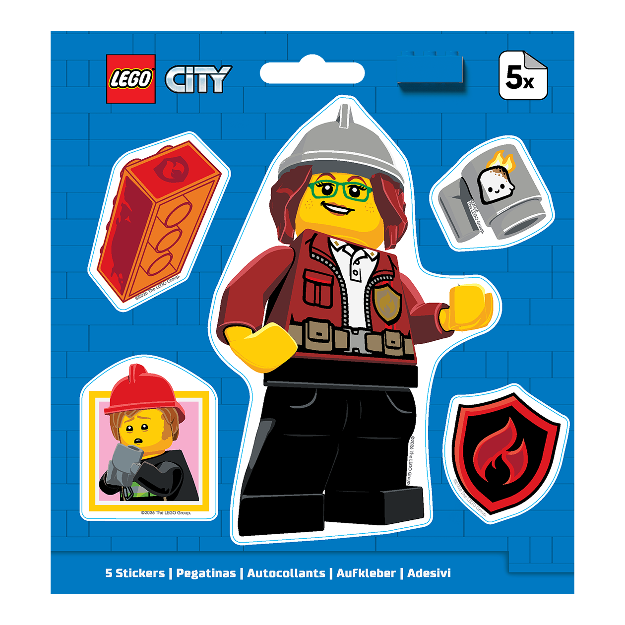 LEGO® City Klistermærkesæt