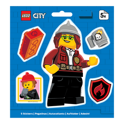 LEGO® City Klistermærkesæt
