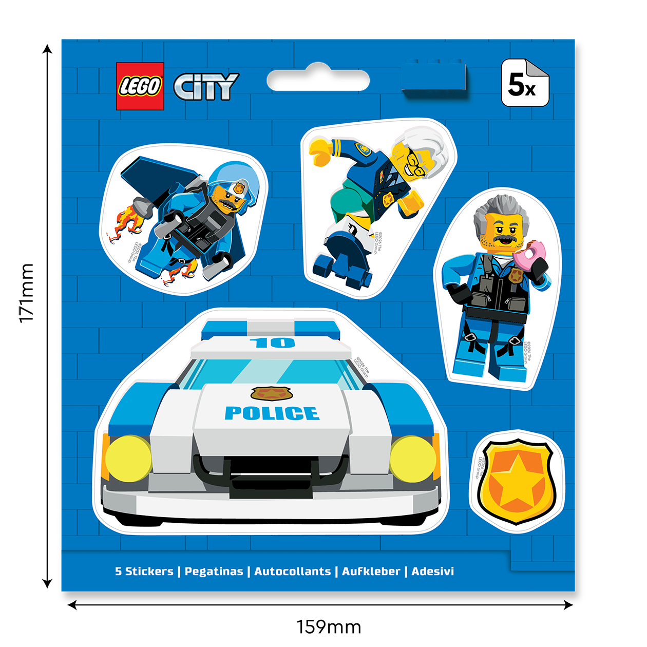 LEGO® City Klistermærkesæt
