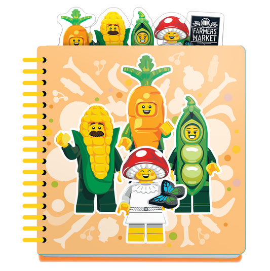 LEGO® Minifigures Tab Notebook Farmers Market