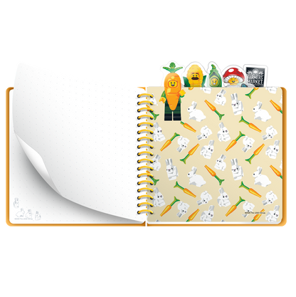 LEGO® Minifigures Tab Notebook Farmers Market