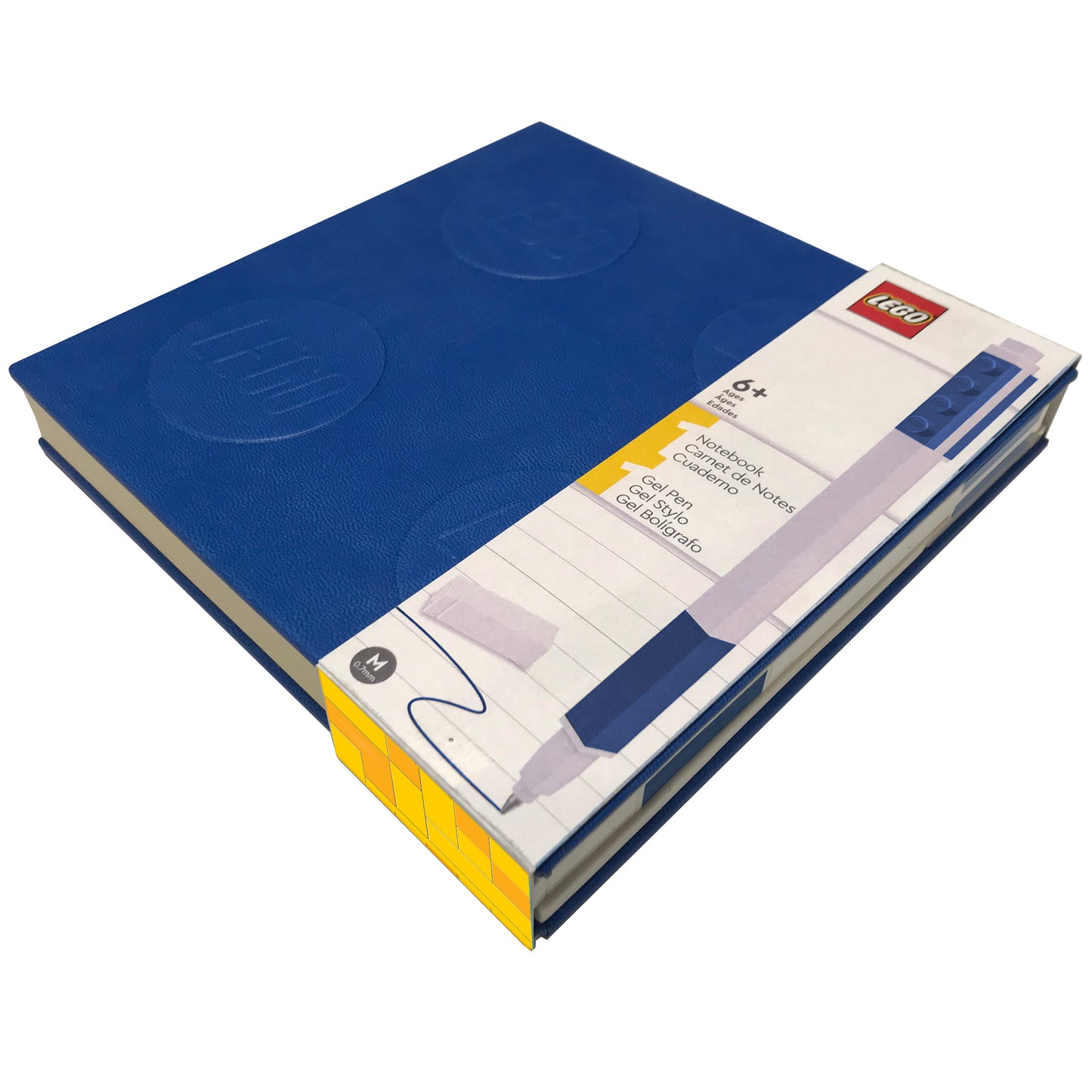 LEGO® Iconic Notebook med Gel Penna - Blå