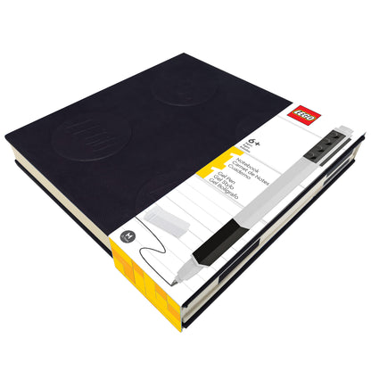 LEGO notebook with gel pen black