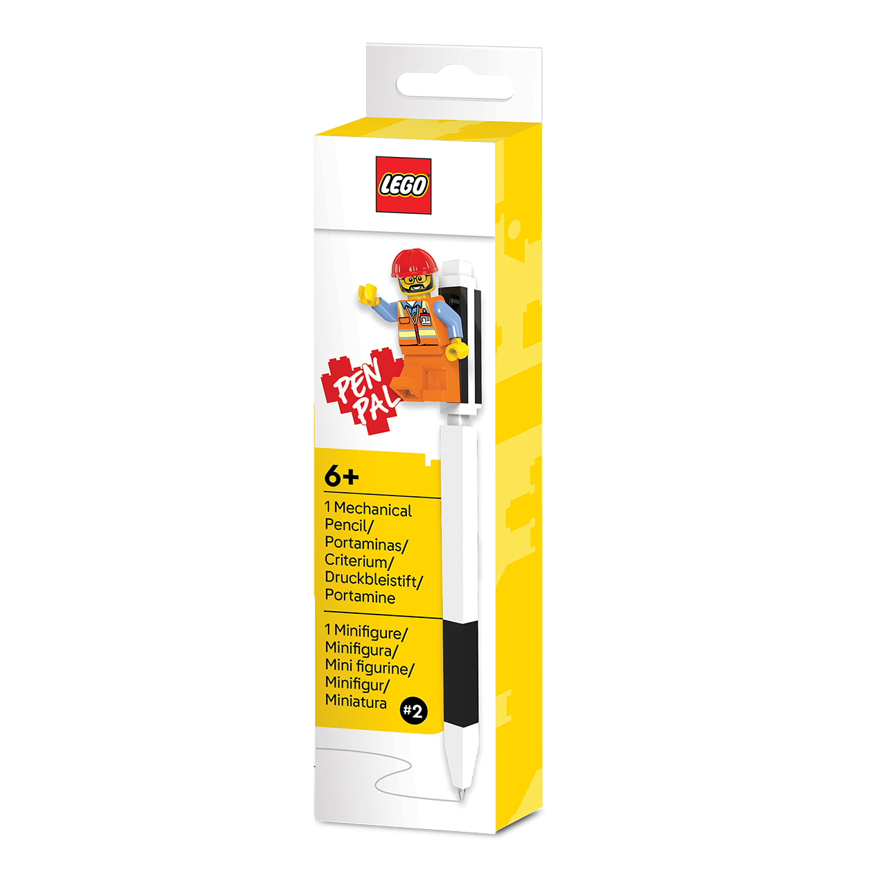 LEGO® Pen Pal Stiftblyant med Minifigur Sort