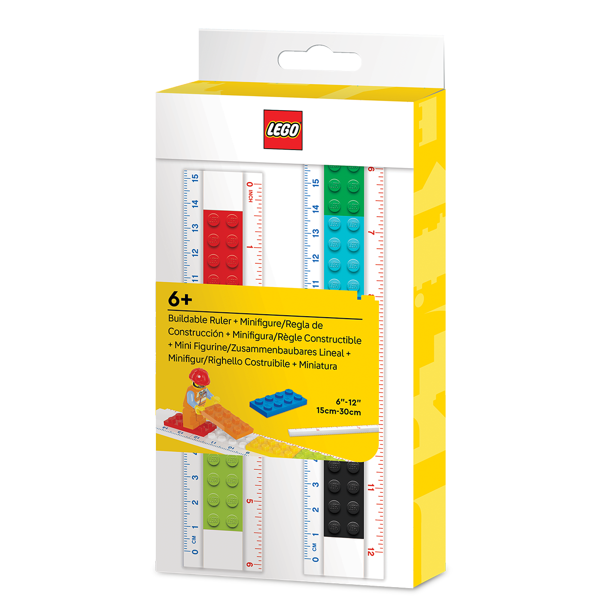LEGO® Ruler Building Set with Minifigure