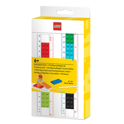 LEGO® Ruler Building Set with Minifigure