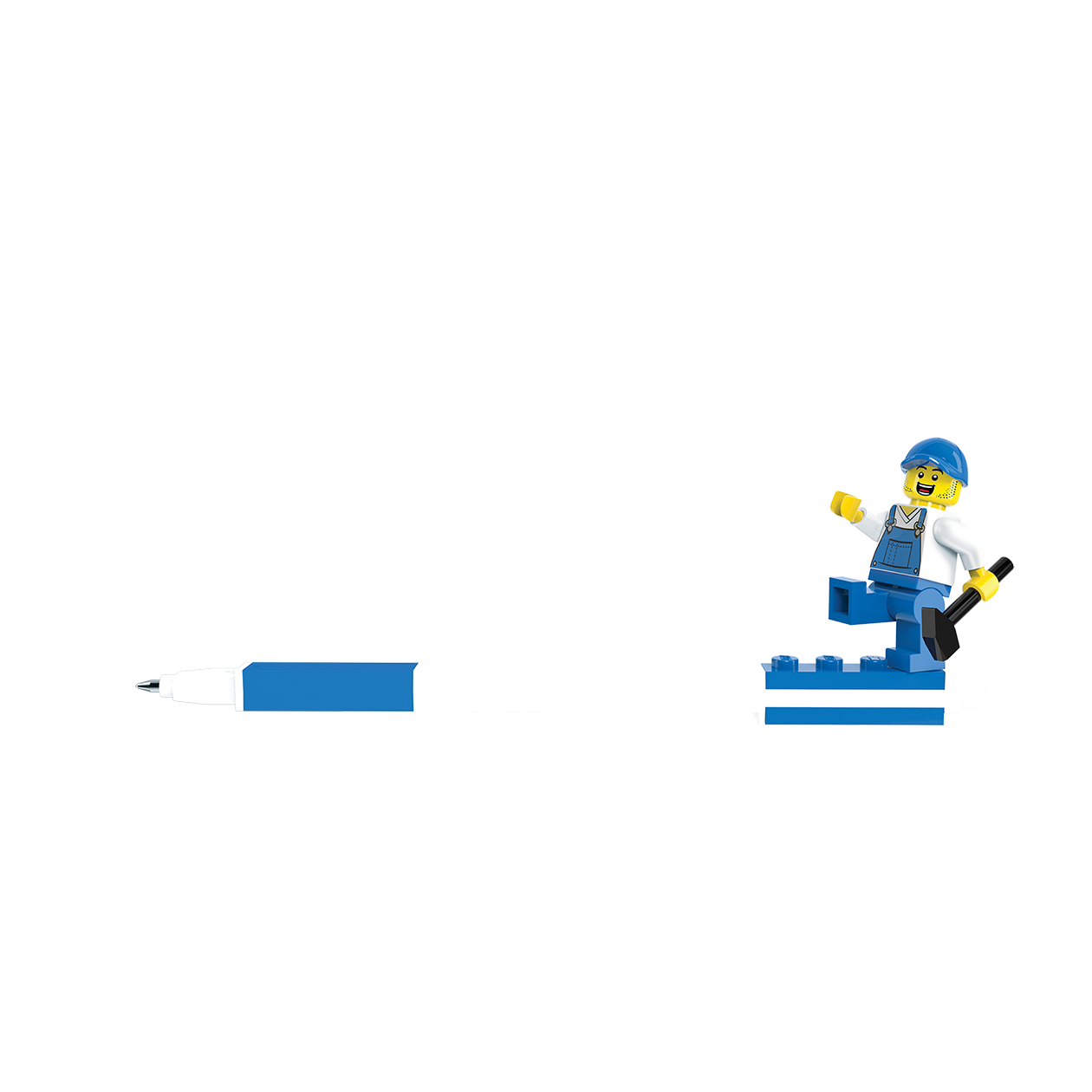 LEGO® Pen Pal Gel Pen with Minifigure Blue