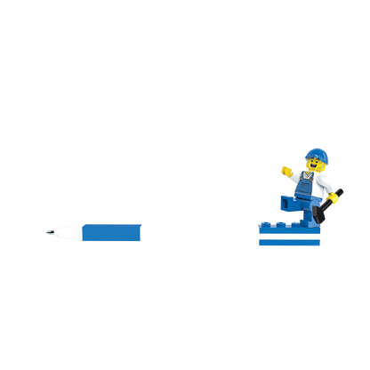 LEGO® Pen Pal Gel Pen with Minifigure Blue