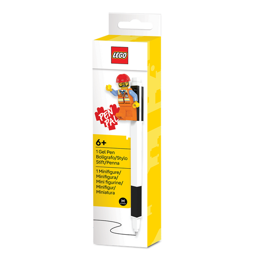 LEGO® Pen Pal Gel Pen med Minifigur Sort
