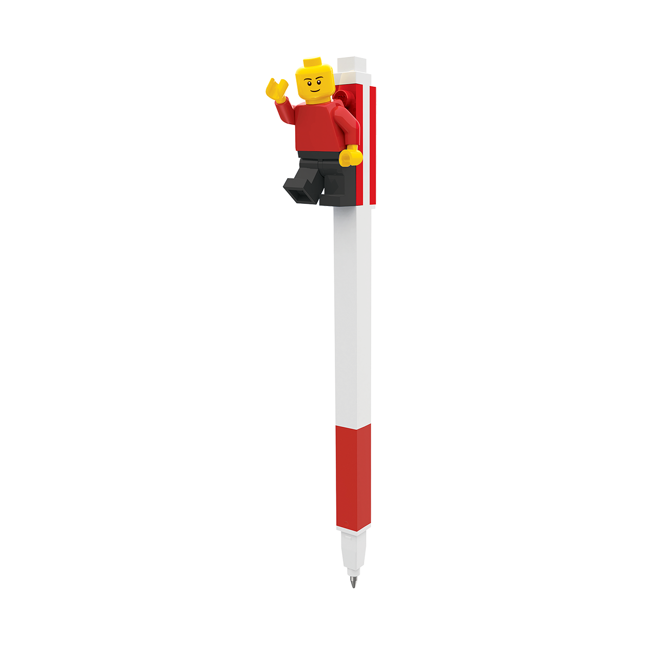 LEGO® Pen Pal Gel Pen with Minifigure Red