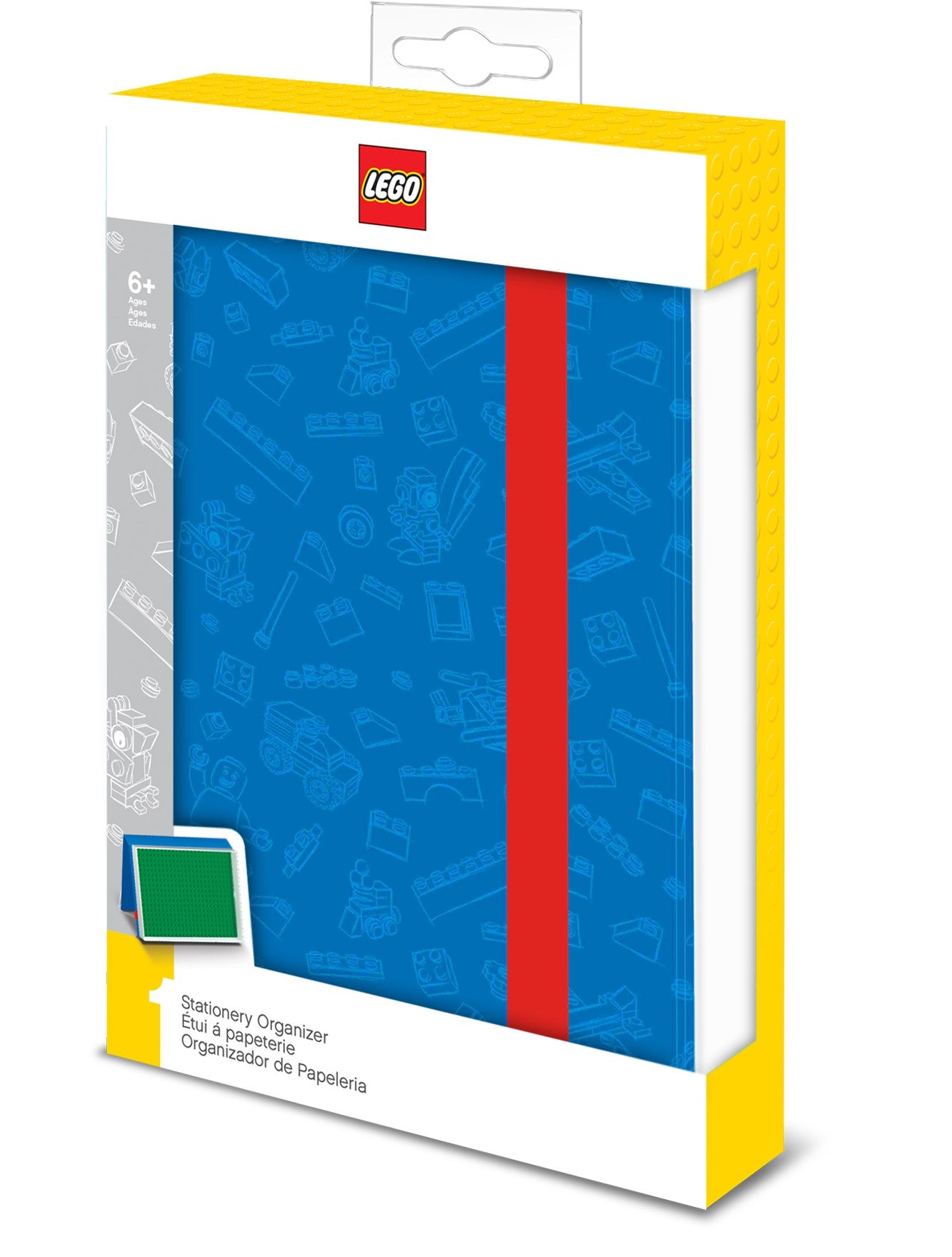 LEGO brevpapper Pennfodral, 15,5 x 22 cm