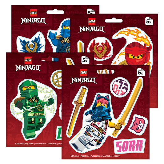 LEGO® Ninjago™ Klistermærkesæt