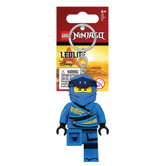 LEGO Ninjago Jay nøglering med LED lys