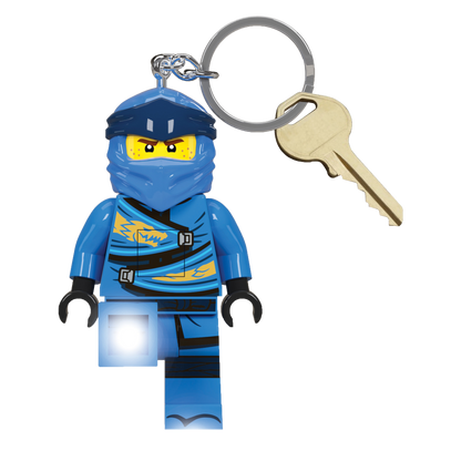 LEGO Ninjago Jay nøglering med LED lys