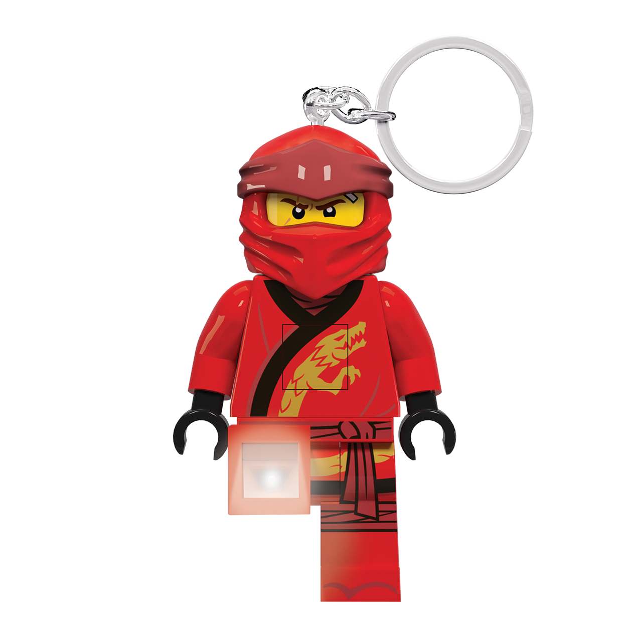LEGO Ninjago Kai nyckelring med LED-ljus