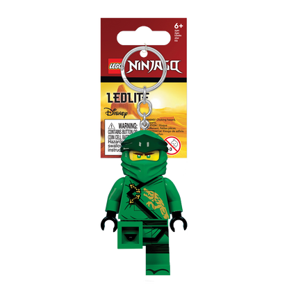 LEGO Ninjago Lloyd nøglering med LED lys