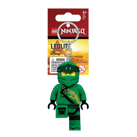 LEGO Ninjago Lloyd nøglering med LED lys
