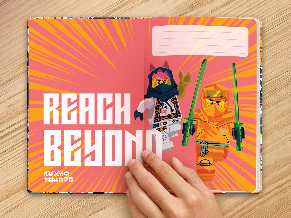 LEGO® Ninjago® Notesbog