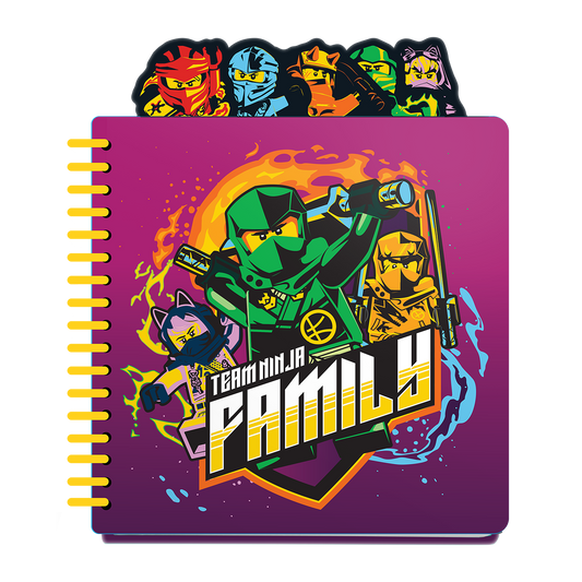 LEGO® Ninjago™ Notesbog med faner