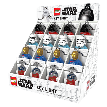LEGO® STAR WARS™ LED Keychain CDU 16 pcs. Christmas Sweater