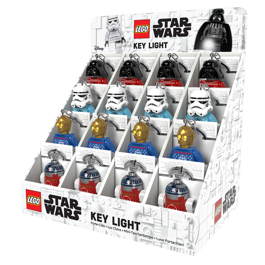 LEGO® STAR WARS™ LED Keychain CDU 16 pcs. Christmas Sweater