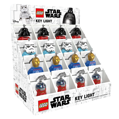 LEGO® STAR WARS™ LED Keychain CDU 16 pcs. Christmas Sweater