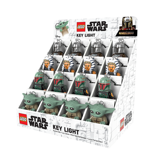 LEGO® STAR WARS™ LED Nøglering CDU 16 stk.