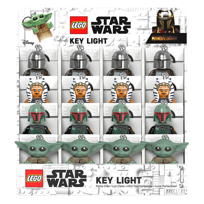 LEGO® STAR WARS™ LED-nyckelring CDU 16 delar.