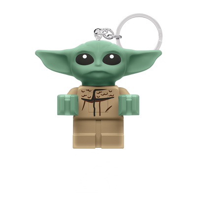 LEGO Star Wars the Mandalorien - Grogu "The child" nøglering med LED lys