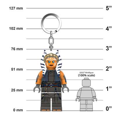 LEGO® STAR WARS™ LED-nyckelring Ashoka Tano™