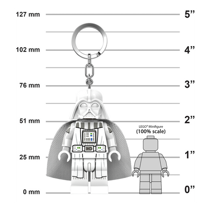 LEGO® STAR WARS™ LED-nyckelring JEDI VADER