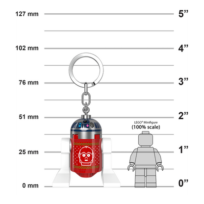 LEGO® STAR WARS™ LED Keychain R2-D2™ Christmas Sweater