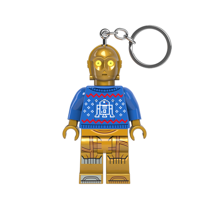 LEGO® STAR WARS™ LED Keychain C-3PO™ Christmas Sweater