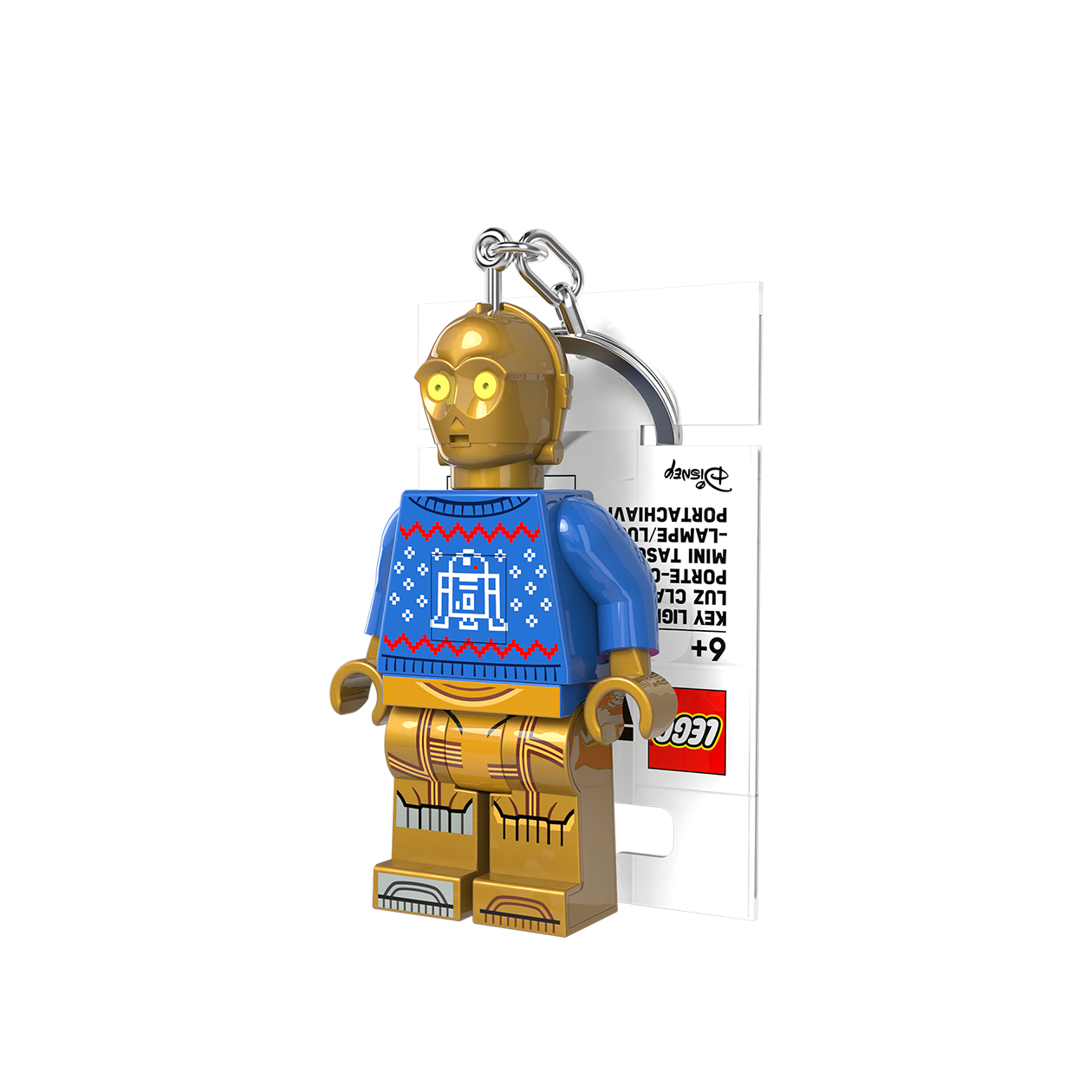 LEGO® STAR WARS™ LED Keychain C-3PO™ Christmas Sweater
