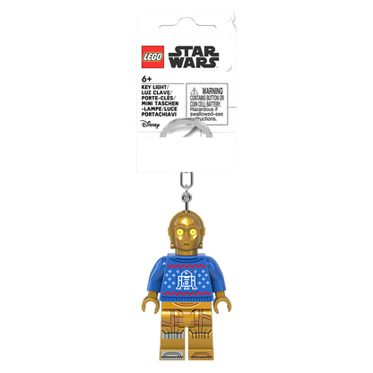 LEGO® STAR WARS™ LED Keychain C-3PO™ Christmas Sweater