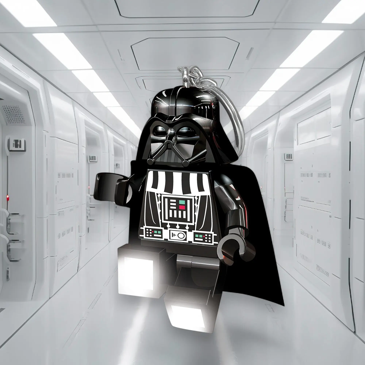 LEGO Star Wars Darth Vader nøglering med LED lys