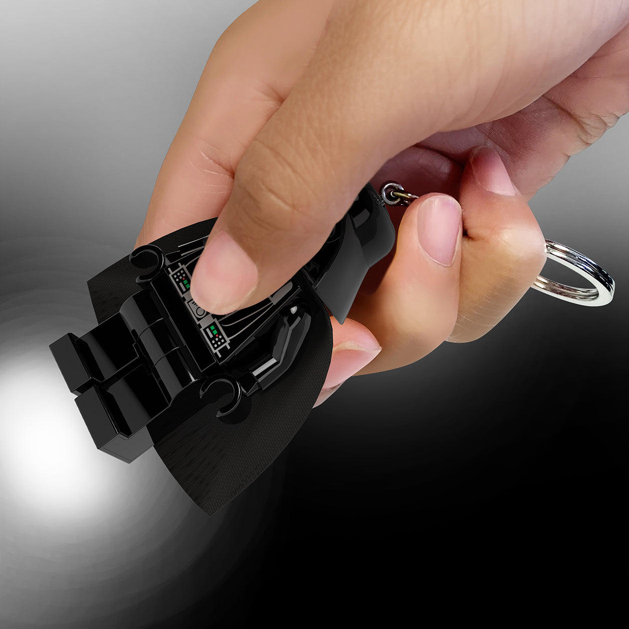 LEGO Star Wars Darth Vader nøglering med LED lys