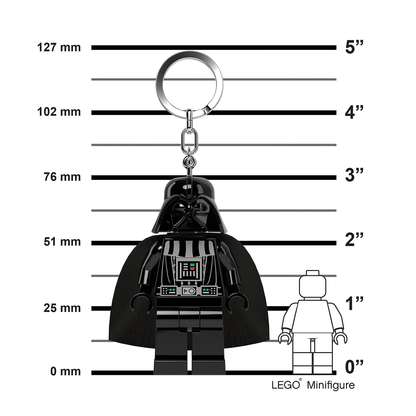 LEGO Star Wars Darth Vader nøglering med LED lys