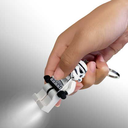 LEGO Star Wars Storm Trooper nyckelring med LED-ljus
