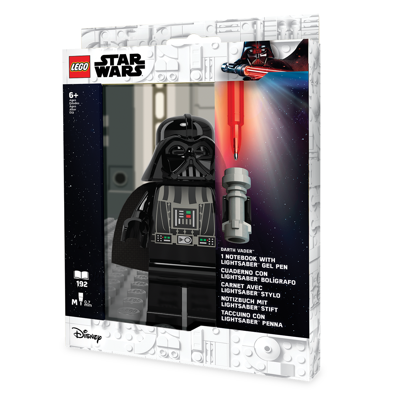 LEGO® Star Wars™  Darth Vader™ Notesbog & LIGHTSABER™ Gel Pen