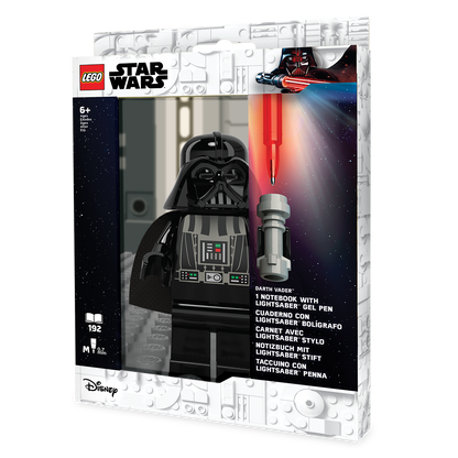 LEGO® Star Wars™  Darth Vader™ Notesbog & LIGHTSABER™ Gel Pen