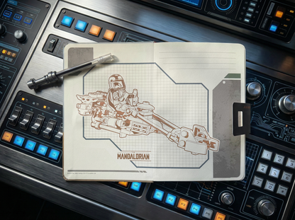 LEGO® STAR WARS™ THE MANDALORIAN Notebook and LIGHTSABER™ Gel Pen
