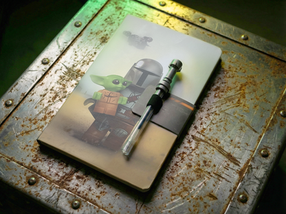 LEGO® STAR WARS™ THE MANDALORIAN Notebook and LIGHTSABER™ Gel Pen