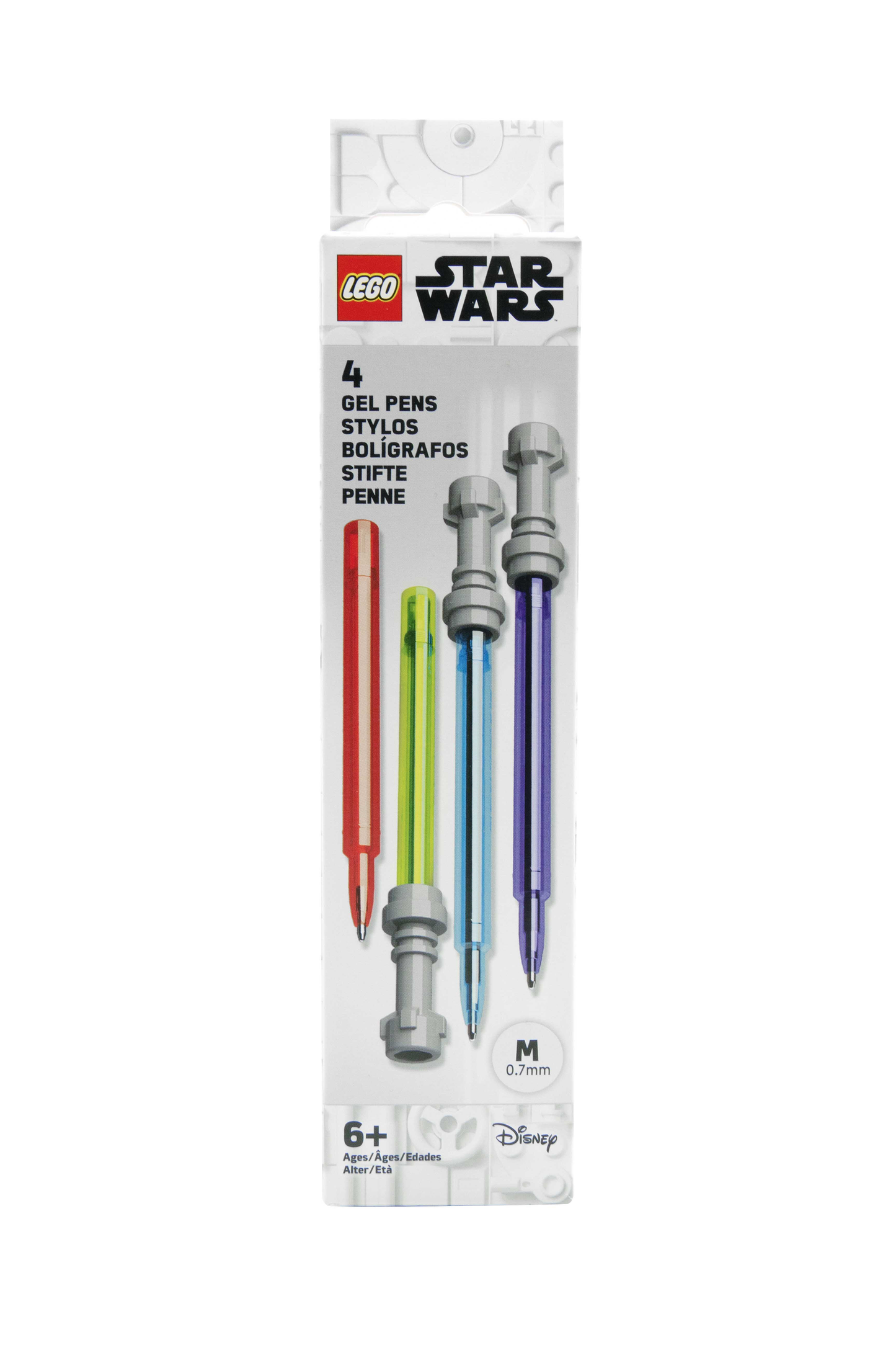 LEGO Star Ward Lysværd Gel penne multipakke med 4 farver