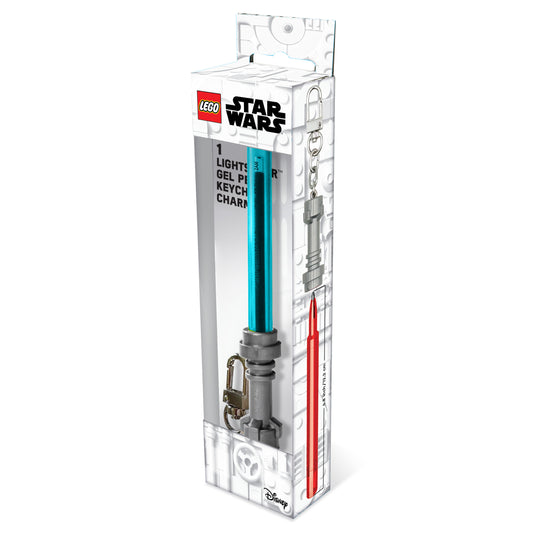 LEGO Star Wars Lyssværd Gel Pen Azur, med Nøglering